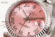 Perfect Replica TW Rolex Datejust Fluted Bezel Pink Roman Markers Dial 28mm Women's Watch (3)_th.jpg